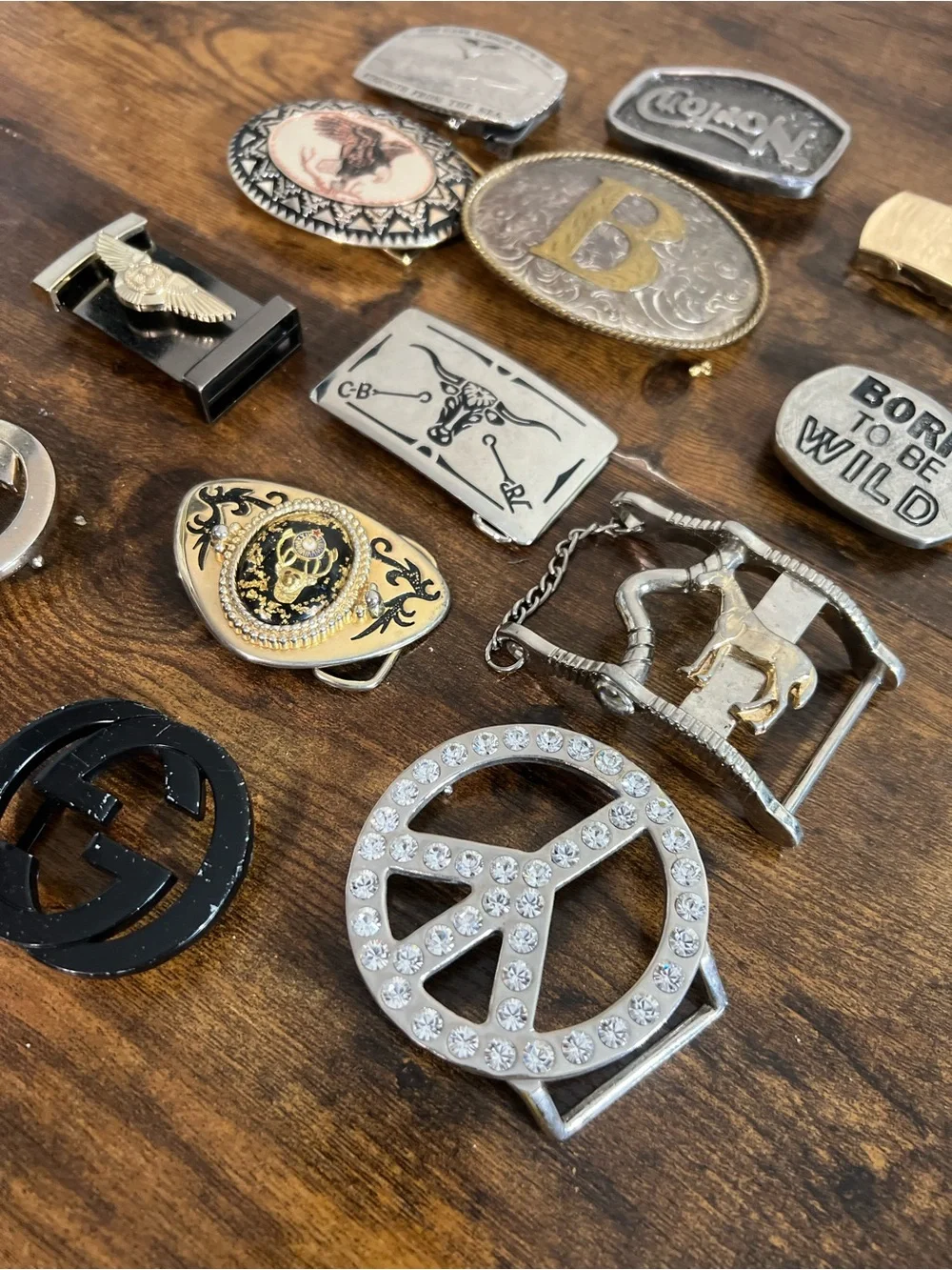 Mixed Men’s Money Clips and Buckle Accents - Gold & Silver Tones